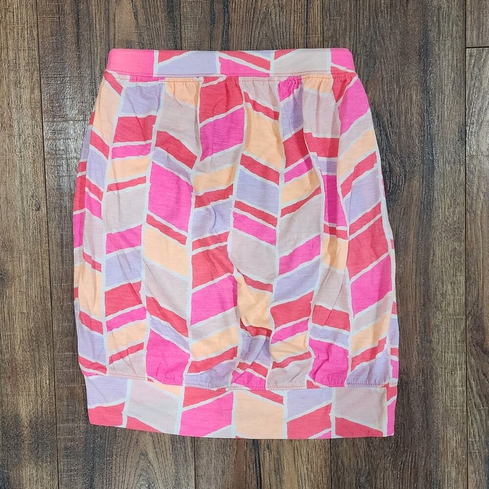 SO Junior's Strapless Multi-Color Geometric Casual Everyday Tube Top Small S